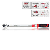 Cheie dinamometrică mecanică 1/2" 70-350 Nm Toptul - imagine 1