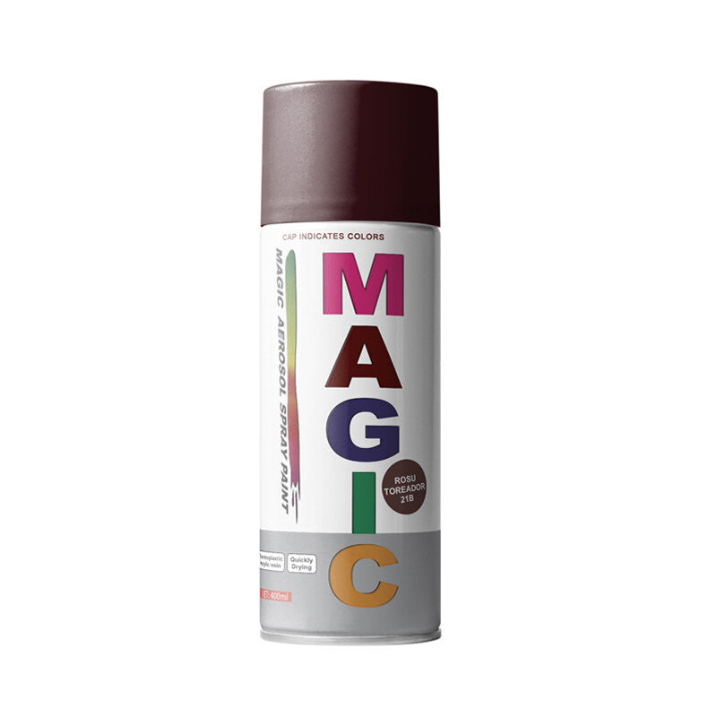 Magic - Vopsea spray Rosu Toreador 21B 450 ml Magic - imagine 1