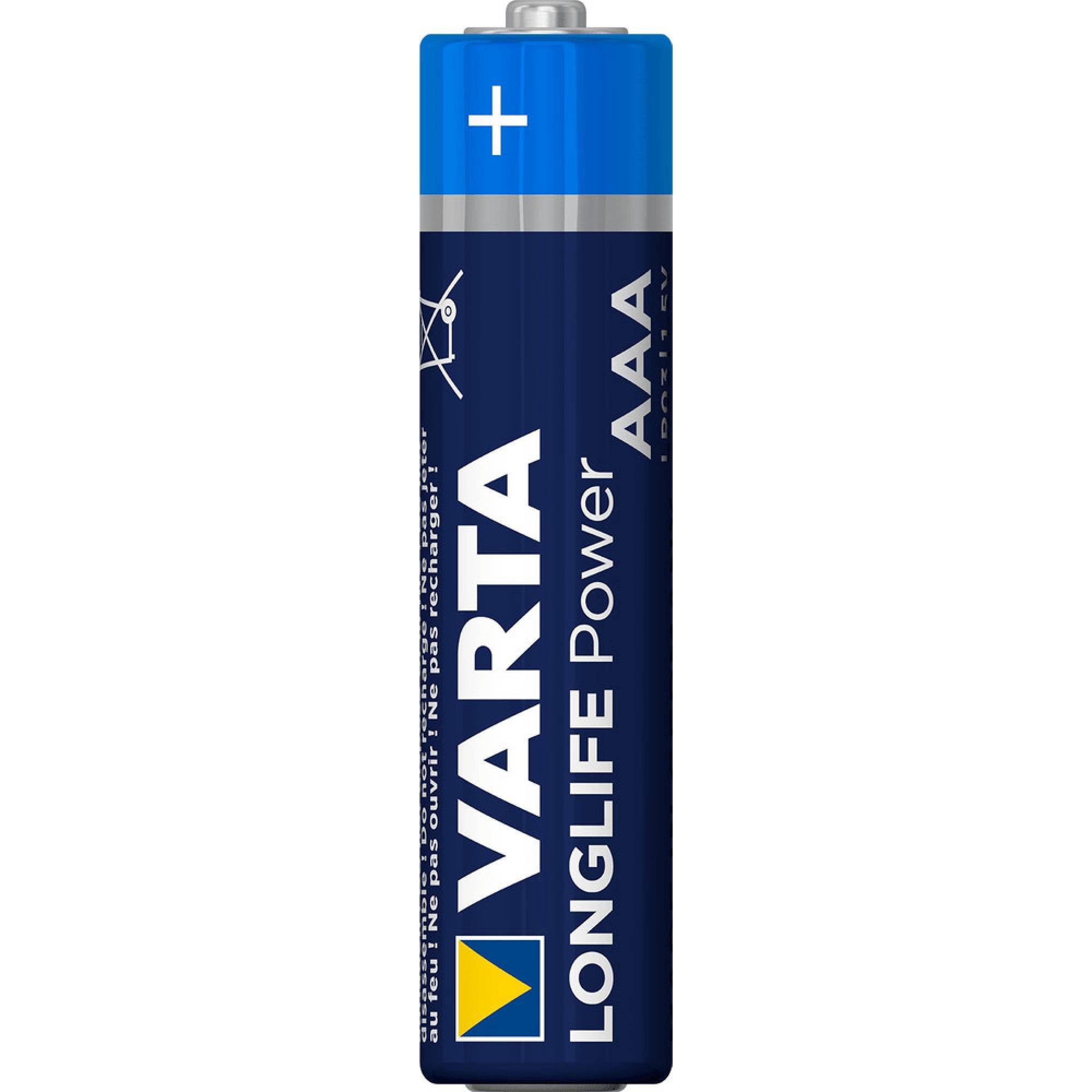 Baterie Varta LongLife Power AAA Storagebox Set 4 buc Varta - imagine 1