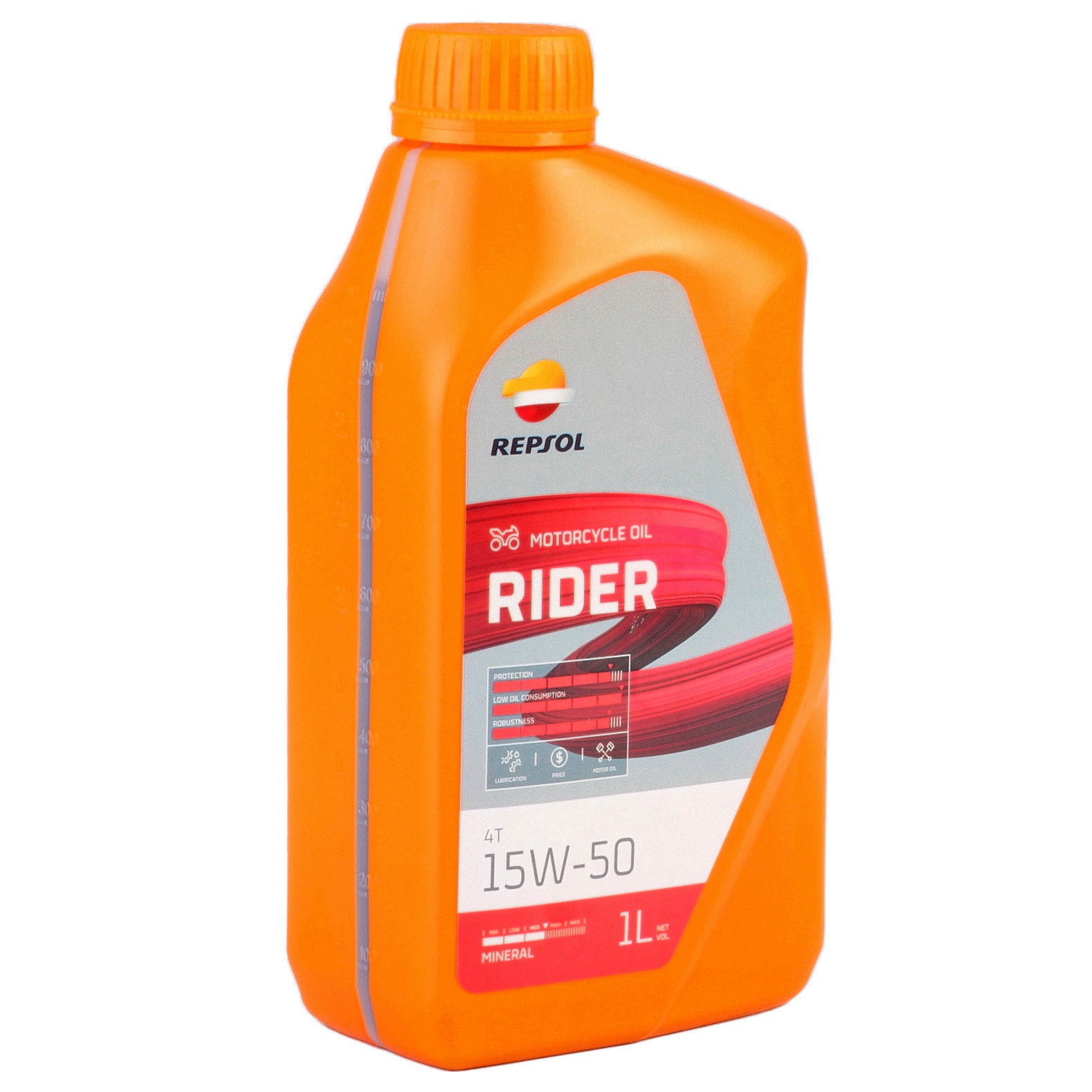 Ulei Repsol Moto Rider 4T 15W50 1L Repsol - imagine 1