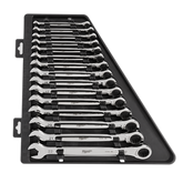 Set de chei combinate cu clichet Maxbite™ metric, 15buc 8-22mm Milwaukee - imagine 1