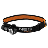Lanterna frontala incarcare magnetica USB, 600 lm CREE XPG3 LED, acc. 3.7V Li-Ion Neo Tools - imagine 1