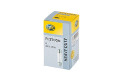 Bec Hella C10W 24V 10W SV8,5 Hella - imagine 2