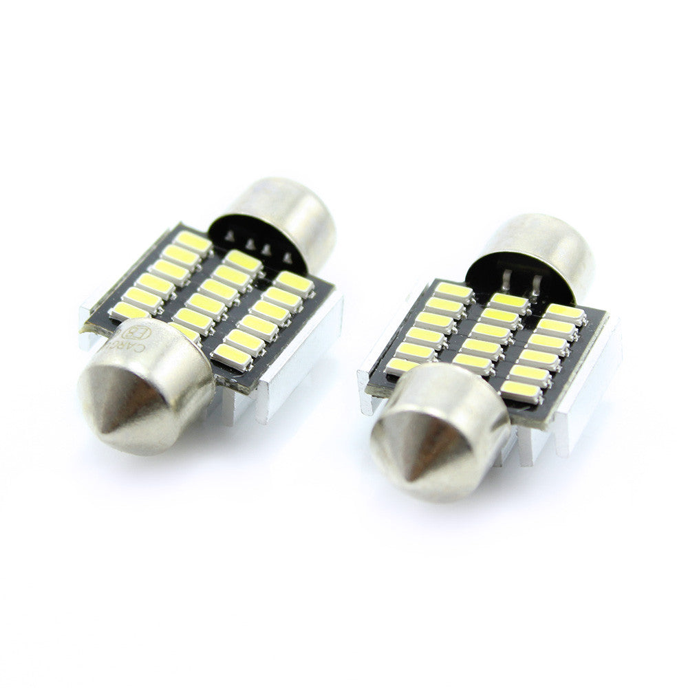 Bec MTR C5W 12V 2W Set 2 buc Carguard - imagine 1