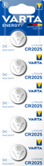 Baterie Varta Energy Litiu CR2025 T-Blister 5 buc Varta - imagine 1