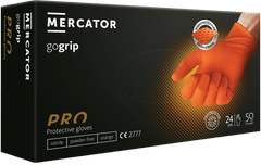 Manusi Mercator Gogrip Nitril (Orange) XXL Mercator - imagine 1