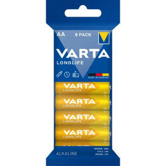 Baterie Varta LongLife AA - LR6 1.5V (Alcalina) 8 buc Varta - imagine 1