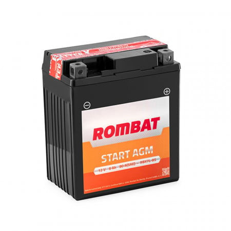 Baterie moto 12Vx11Ah Start AGM RT14B-BS-C Rombat - imagine 1