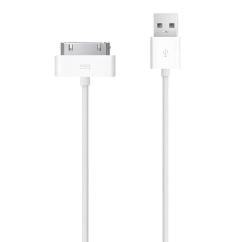 Cablu de date FOXCONN -Apple Dock Connector To USB Cable 30 pini tableta MTR - imagine 1