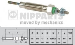 Bujie incandescenta HYUNDAI H-1 STAREX NIPPARTS J5715004