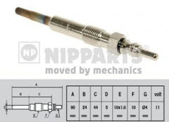 Bujie incandescenta NISSAN TIIDA hatchback C11X NIPPARTS J5715014