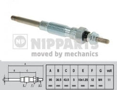 Bujie incandescenta TOYOTA HIACE IV bus LH1 NIPPARTS J5712018