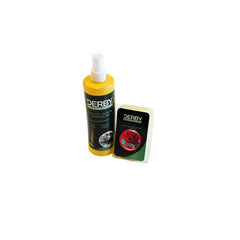 Ulei siliconic parfumat pentru bord Trandafir 300 ml + burete DERBY - imagine 1