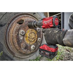 Cheie de impact Milwaukee 1/2″ 745Nm 18V M18FMTIW2F12-502X, M18 FUEL, , 2 x M18 B5 acumulator, M12-18 FC încărcător, cutie HD Milwaukee - imagine 3