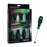 Set 6 piese surubelnite tip torx asortate seria pro Toptul - imagine 1