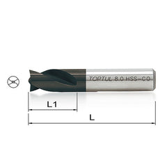 Burgiu sudura 8mm Toptul - imagine 1