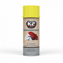 BRAKE CALIPER PAINT - Spray vopsea etriere galben K2 - imagine 1