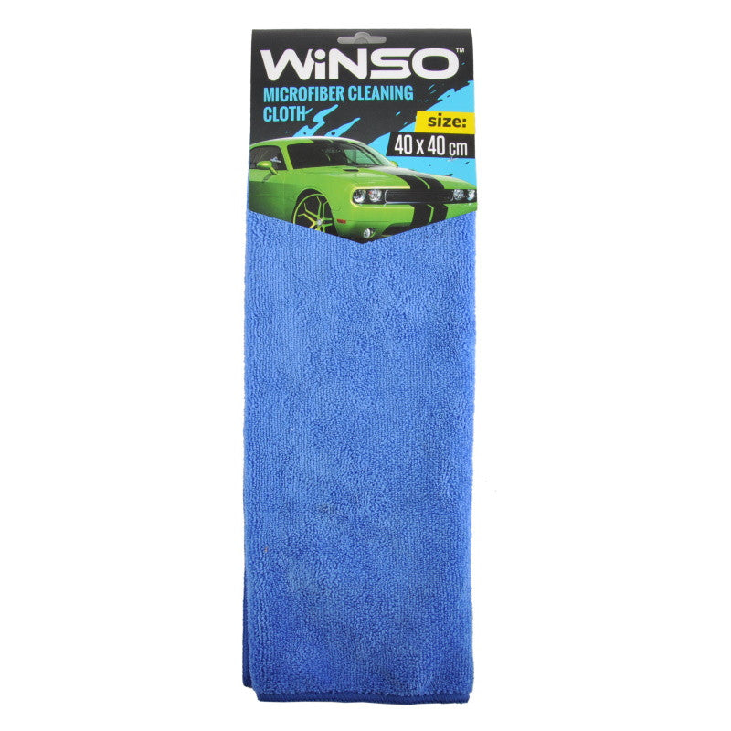Laveta din microfibra Winso, 40x40cm, albastra Winso - imagine 1