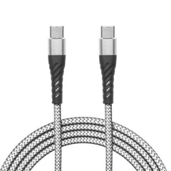 Cablu de date - Type-C - Type-C, Alb - 2 m Carguard - imagine 1