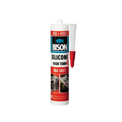 Silicon rezistent la temperaturi ridicate BISON High Temp, roșu, 280ml Bison - imagine 1