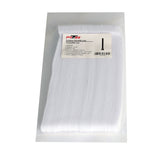 Cleme pentru cabluri albe 12.5x200mm 50 buc. MTR - imagine 1