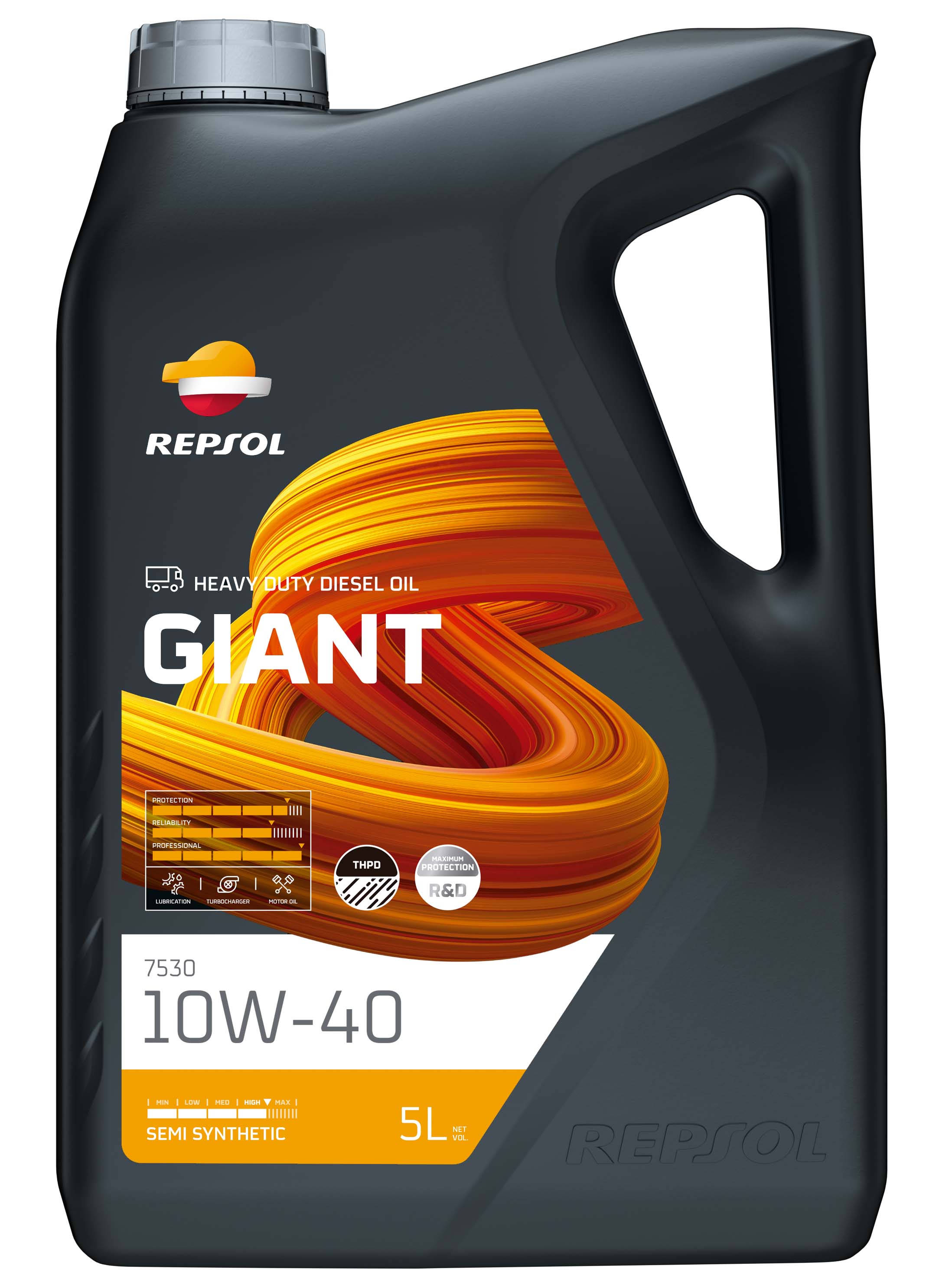 Ulei motor Repsol GIANT 7530 10W40 5L Repsol - imagine 1