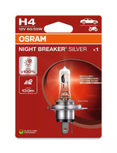Bec Osram Night Breaker Silver H4 12V 60/55W P43t blister Osram - imagine 1