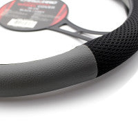 Husa Volan Auto - Gri/Negru Carguard - imagine 2