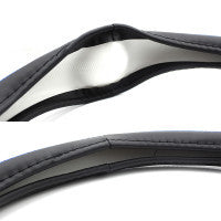 Husa Volan Auto - Gri/Negru Carguard - imagine 3