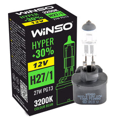 Bec Halogen Winso 12V H27/1 HYPER +30% 27W PG13 Winso - imagine 1
