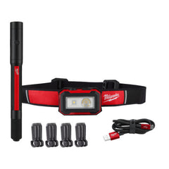 Set de doua lanterne cu LED, model IR HL450PL250 Milwaukee - imagine 1