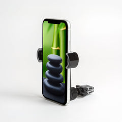MNC - Suport de telefon cu fixare în grilajul de aerisire - negru Carguard - imagine 3