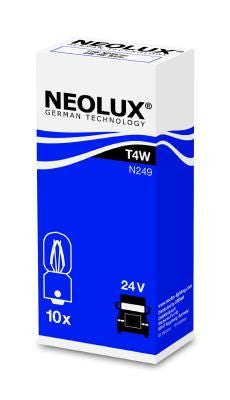 Bec Neolux T4W 24V 4W BA9S Neolux - imagine 1