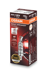 Bec Osram Night Breaker Silver H1 12V 55W P14,5s Osram - imagine 1