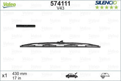 Stergator Valeo Silencio 430 mm Valeo - imagine 1
