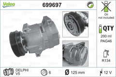 Compresor clima RENAULT MEGANE I Coach DA0 1 VALEO 699697