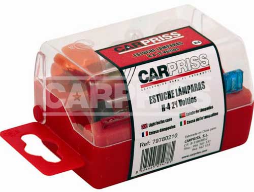 Kit rezerva becuri Carpriss H4 24V 75/70W P43t Carpriss - imagine 1
