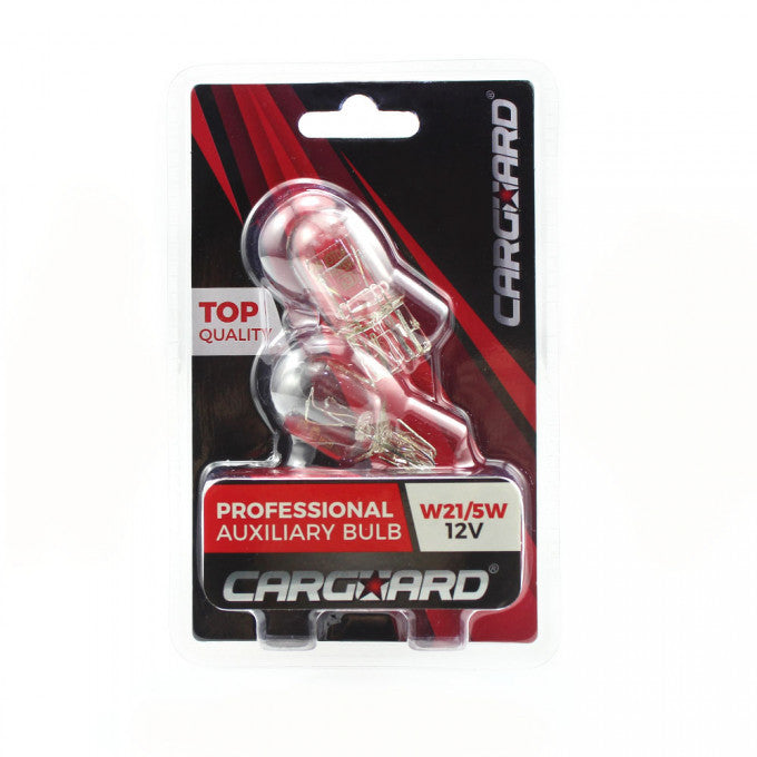 CARGUARD - Set de 2 becuri auto W21/5W; T20; W3×16q Carguard - imagine 1