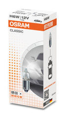 Bec Osram Original H6W 12V 6W BAX9s Osram - imagine 1