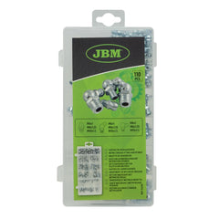 Asortiment niplu gresare 110 piese JBM - imagine 3