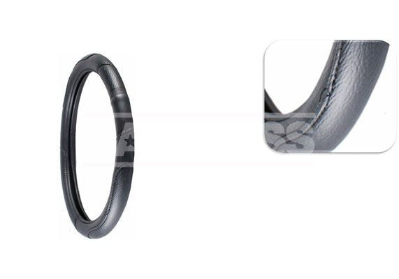 Husa Volan Piele Negru 37-39 CM Carpriss - imagine 1