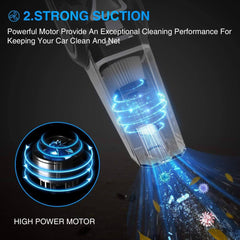 Aspirator auto multifuncțional, 4în1, 120 W, 12V Nigrin - imagine 4