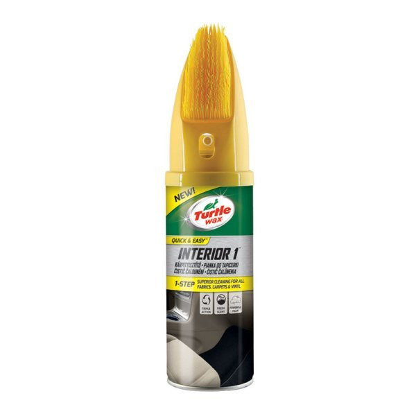 Spray curatare interiorul cu perie aplicatoare TURTLE WAX Interior1 400 ml Turtle Wax - imagine 1