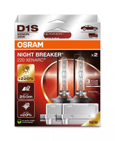 Bec Osram Xenarc Night Breaker 220 D1S 85V 35W Set 2 buc Osram - imagine 1