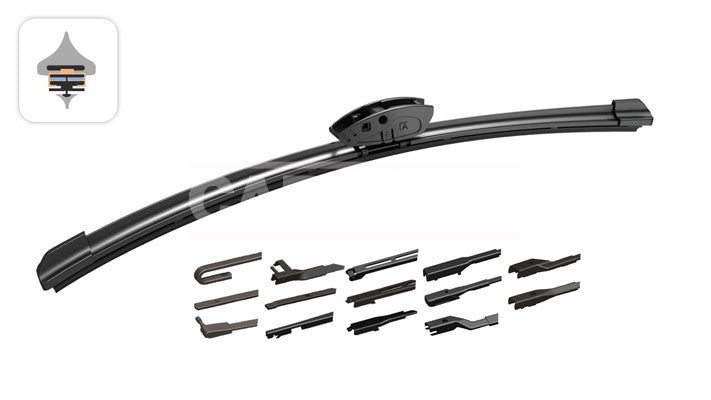 Stergator FLEXIBLE 2.0. 45CM 18" 1 buc Carpriss - imagine 1