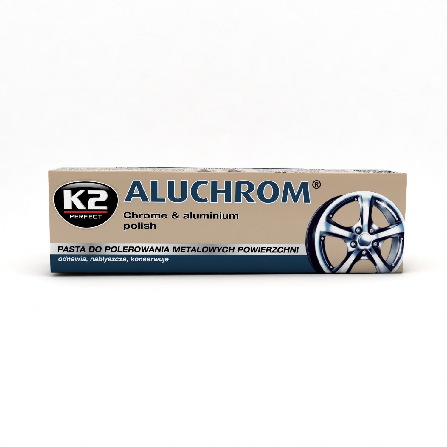 ALUCHROM - Pastă de lustruit suprafeţe cromate K2 - imagine 1