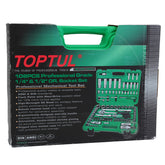 Trusa scule profesionala 1/4-1/2 108 Piese Toptul - imagine 1