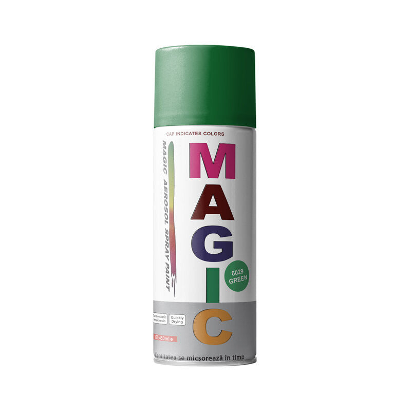 Magic - Vopsea spray Verde 6029 450 ml Magic - imagine 1