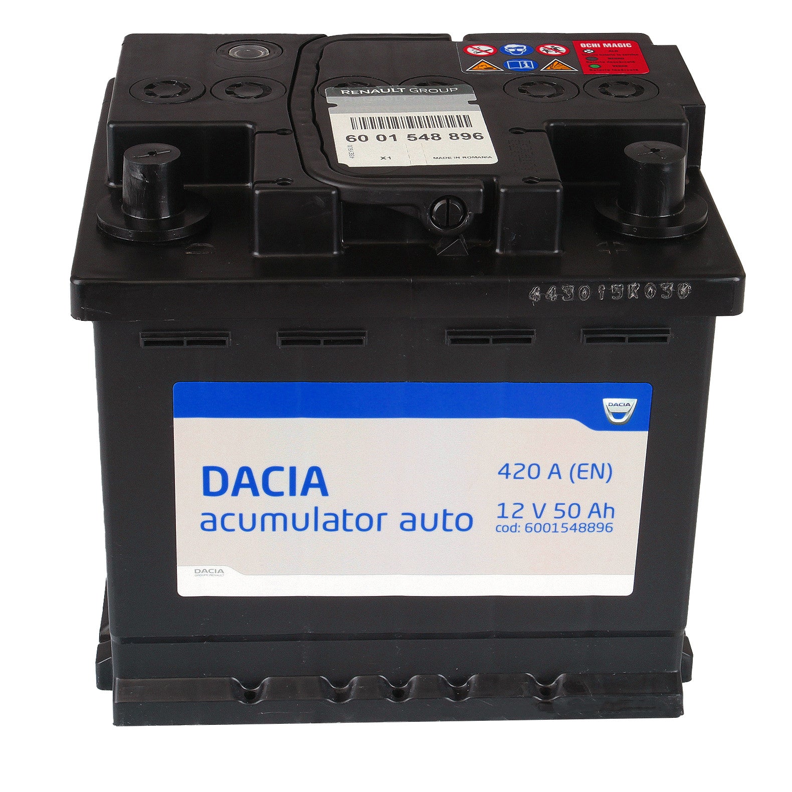 Acumulator Dacia 50 Ah Dacia - imagine 1