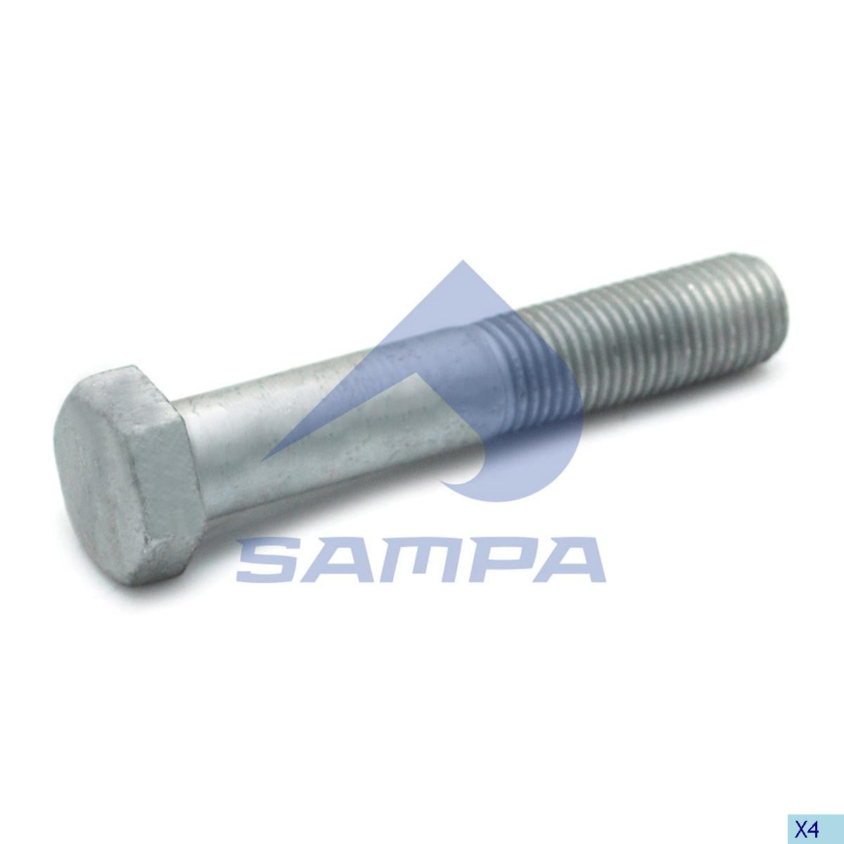 Surub satbilizatior fata MAN M18x2 L:100 Sampa - imagine 1